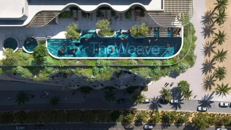 JVC residential supply dynamics shown through mid-rise apartment construction in Jumeirah Village Circle.