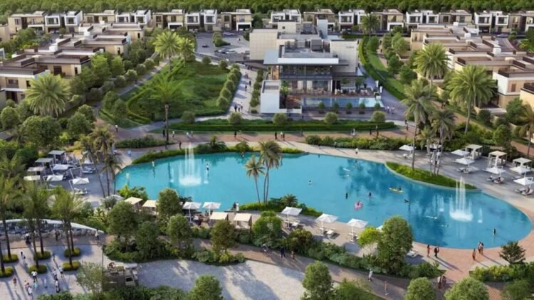 Clean energy battery system deployed at Sobha Elwood construction site in Dubai, replacing diesel generators