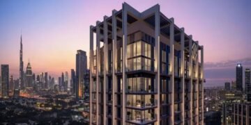 DIFC Zabeel District residential towers site showing central Dubai location near the financial centre.