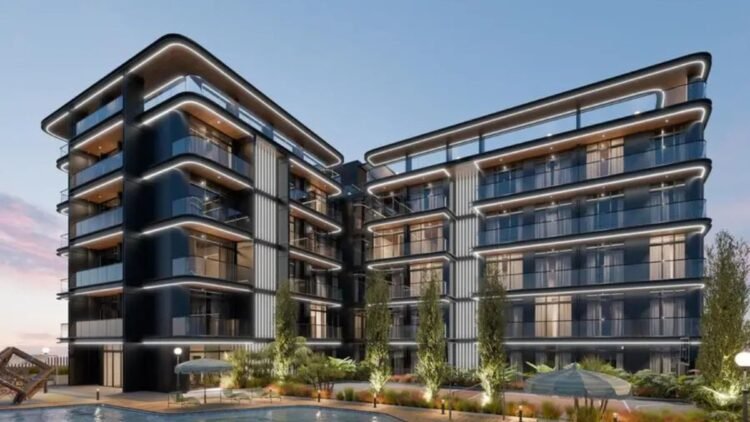 The Hudson JVC boutique residential launch exterior view in Jumeirah Village Circle Dubai.