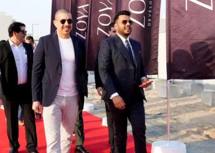 Exterior rendering of mid-rise residential building representing Dubai South furnished apartments launch in emerging corridor.