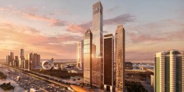 AHS Tower 69-storey Grade A commercial building on Sheikh Zayed Road near DIFC in Dubai