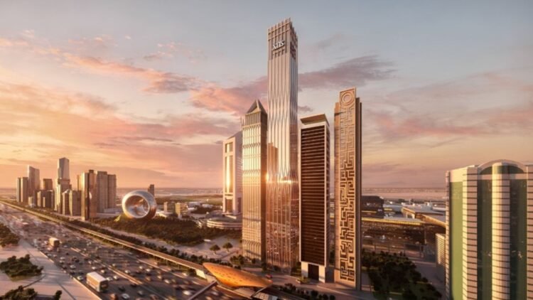 AHS Tower 69-storey Grade A commercial building on Sheikh Zayed Road near DIFC in Dubai
