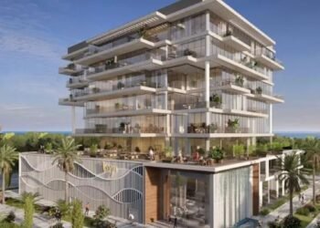 Vayla Residences mid-rise waterfront residential building on Dubai Islands by Blue Square