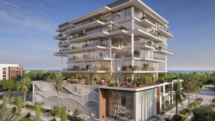 Vayla Residences mid-rise waterfront residential building on Dubai Islands by Blue Square