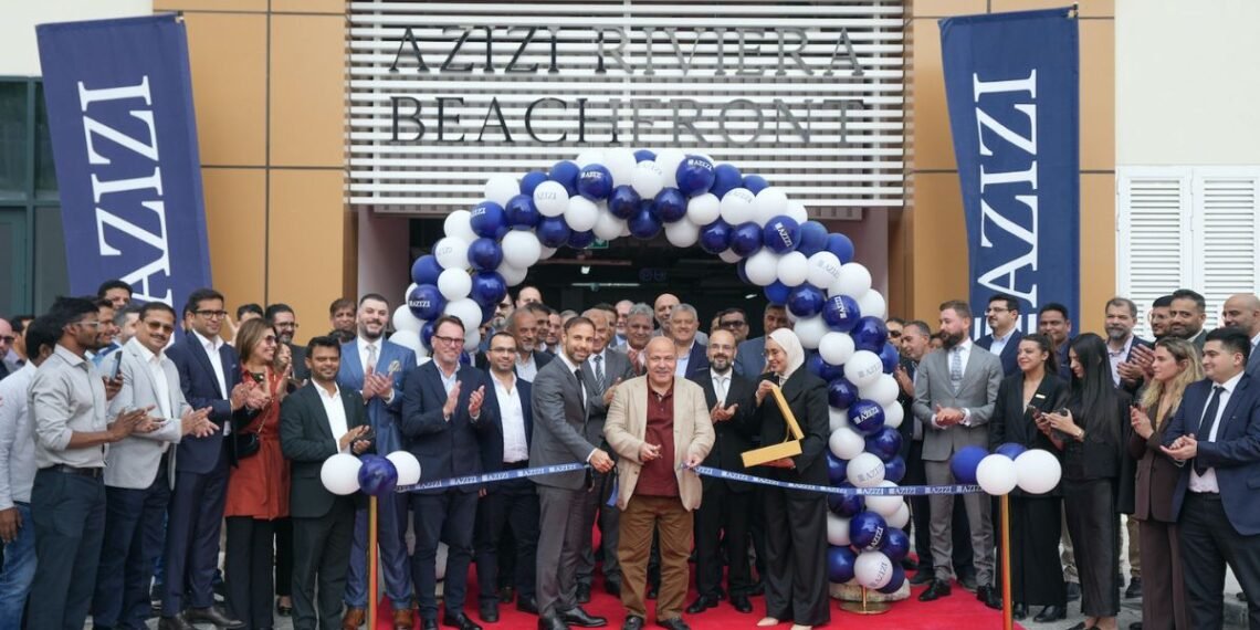 Azizi Riviera buildings in Meydan showing Azizi Riviera handover Dubai and completed residential units