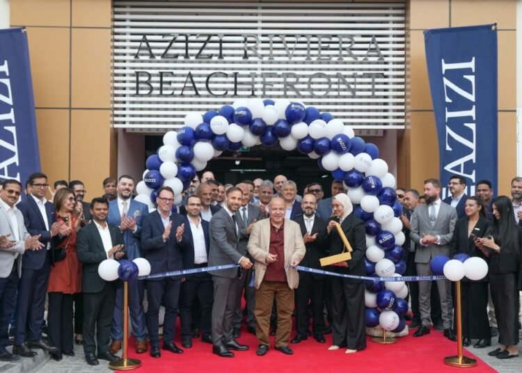 Azizi Riviera buildings in Meydan showing Azizi Riviera handover Dubai and completed residential units