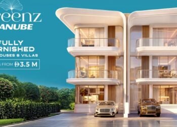 Danube Greenz Dubai launch showing villas and townhouses in Dubai International Academic City