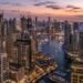 Dubai Marina skyline showing off-plan and ready home price divergence in 2026