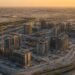 Aerial view of Dubai South residential towers under construction illustrating Dubai property market concentration in June 2026