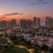 Emaar's established Downtown Dubai masterplan at dusk, the kind of large-scale community behind the 2026 Dubai developer sales rankings