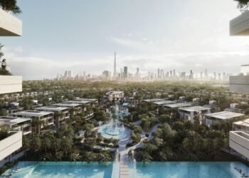 Keturah Reserve bio-living villas with shaded green courtyards in Mohammed Bin Rashid City, Dubai