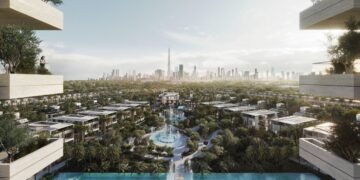 Keturah Reserve bio-living villas with shaded green courtyards in Mohammed Bin Rashid City, Dubai