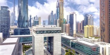 Aerial view of residential construction in Dubai South, the emirate's top-selling district for the fourth straight month in June 2026.