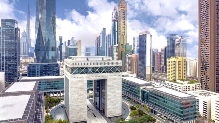 Aerial view of residential construction in Dubai South, the emirate's top-selling district for the fourth straight month in June 2026.