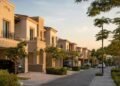 Completed apartment towers and villas in an established Dubai community illustrating the rise in Dubai ready property sales during H1 2026