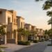Completed apartment towers and villas in an established Dubai community illustrating the rise in Dubai ready property sales during H1 2026
