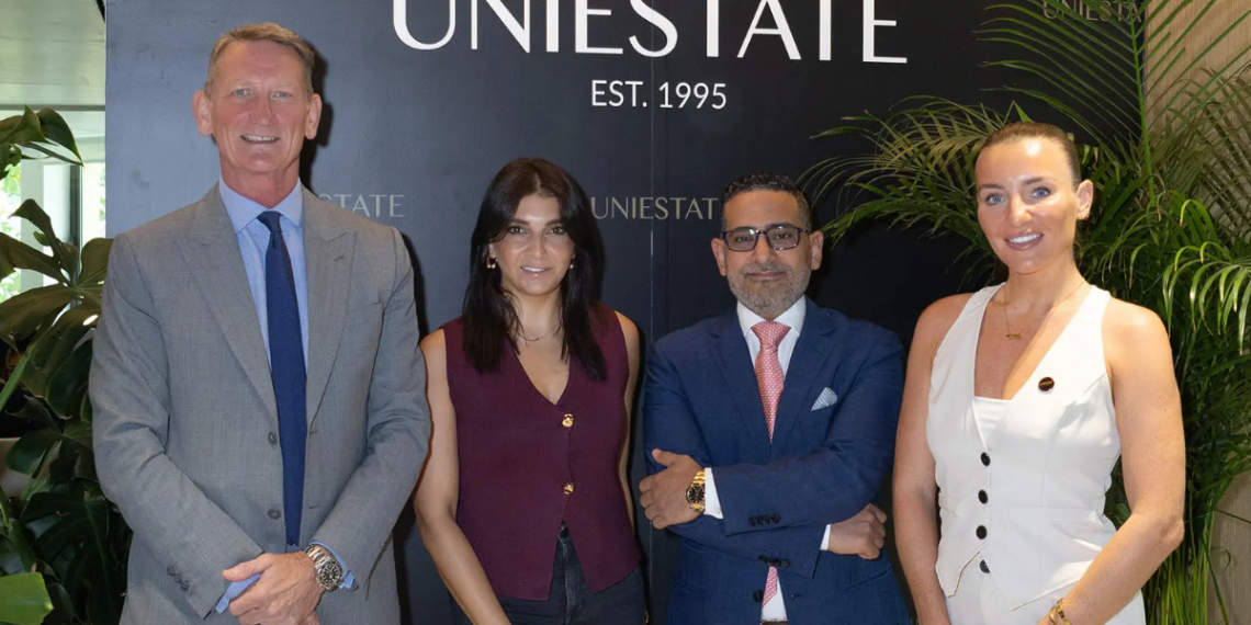 From left to right: Paul Middleton, Nuranshah Mohab, Emad Adel Nassef, Gabrielle Rhodes