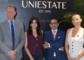 From left to right: Paul Middleton, Nuranshah Mohab, Emad Adel Nassef, Gabrielle Rhodes