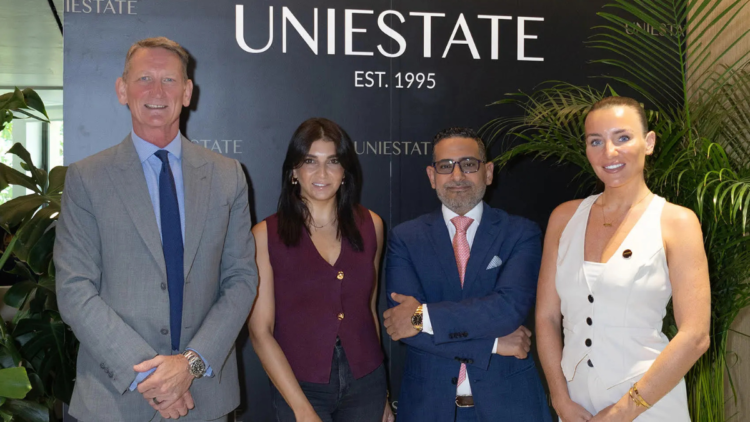 From left to right: Paul Middleton, Nuranshah Mohab, Emad Adel Nassef, Gabrielle Rhodes