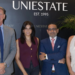 From left to right: Paul Middleton, Nuranshah Mohab, Emad Adel Nassef, Gabrielle Rhodes