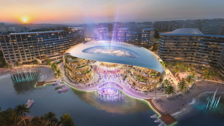 Residential towers under construction in Dubai South as Dubai off-plan handovers reach an 18-year high